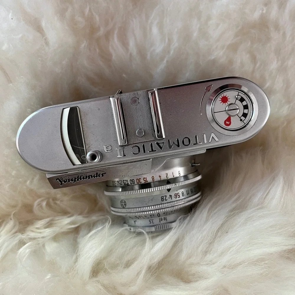 Vintage Voigtländer Vitomatic II 35mm Rangefinder Camera